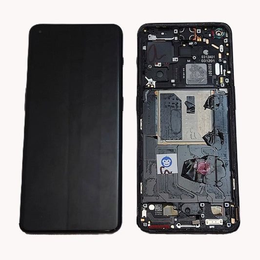 LCD SCREEN DISPLAY WITH FRAME ONEPLUS 10 PRO 5G BLACK - GRADE BC
