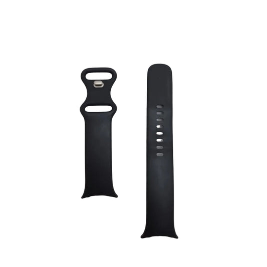 STRAP BAND SILCONE GOOGLE PIXEL WATCH 1 2 3 4 BLACK 41MM LARGE (LONG) - GRADE A