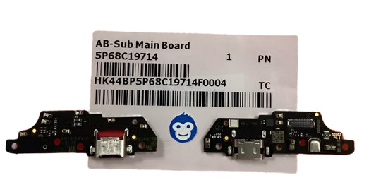 CHARGER PORT FLEX TYPE-C MOTOROLA E30 E40 BLACK XT2159 - NEW