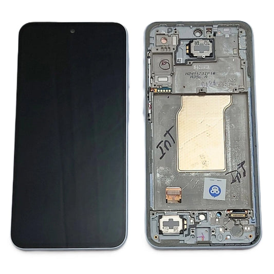 LCD Screen Display Samsung Galaxy A35 5G / A356 ICEBLUE (WHITE) IN FRAME - GRADE AB
