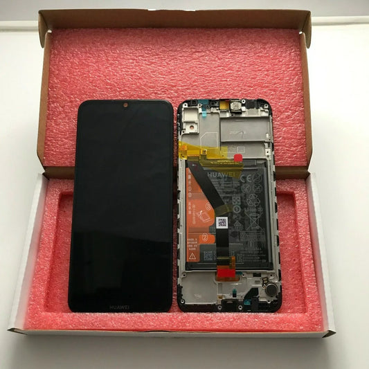 LCD display screen Huawei Y7 (2018) in black with battery - NEW