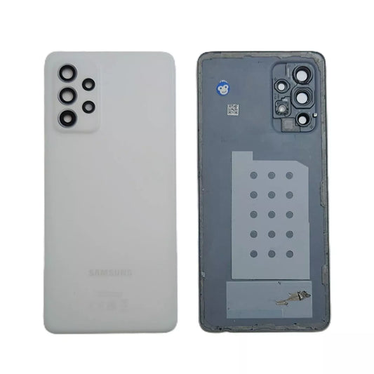 BACK BATTERY REAR COVER PANEL CAMERA LENS SAMSUNG GALAXY A52 4G A52 5G A525 A526 White - GRADE AB