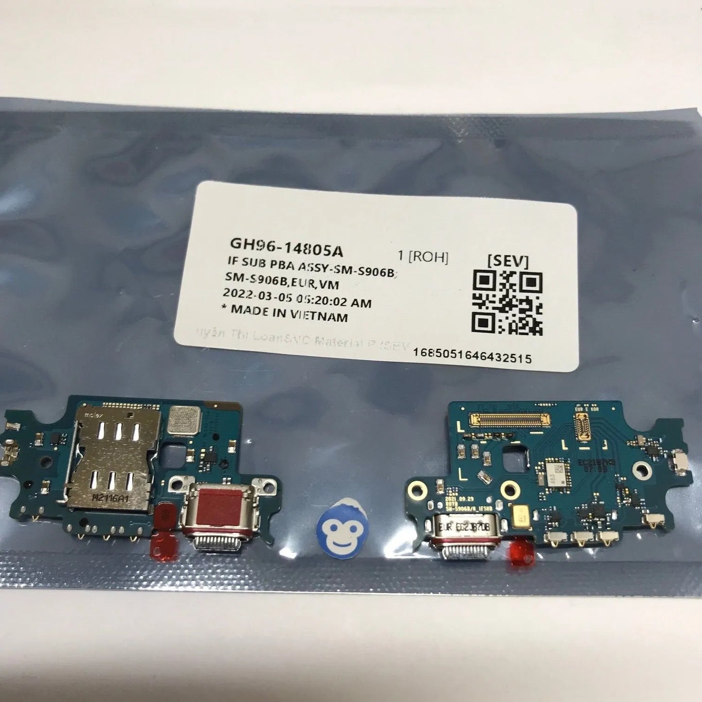 Charger Port TYPE C SIM READER Flex Samsung Galaxy GALAXY S22 PLUS S906 - NEW