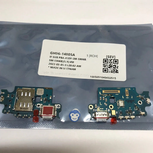 Charger Port TYPE C SIM READER Flex Samsung Galaxy GALAXY S22 PLUS S906 - NEW