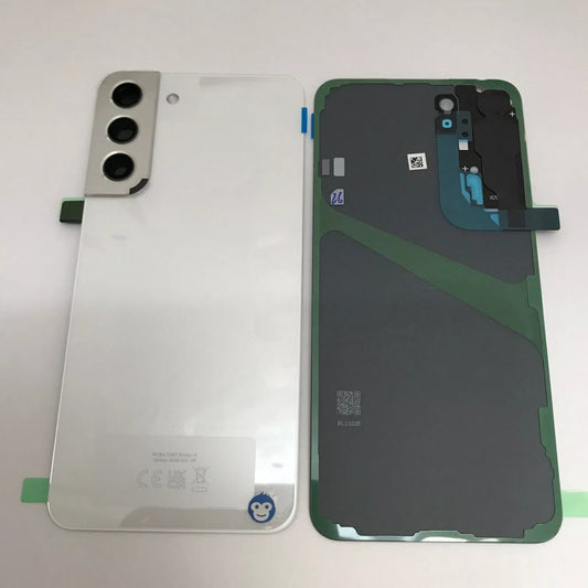 BACK BATTERY REAR COVER PANEL CAMERA LENS SAMSUNG GALAXY S22 PLUS S906 WHITE - NEW