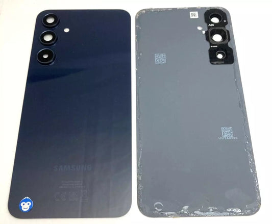 BACK BATTERY REAR COVER PANEL CAMERA LENS SAMSUNG GALAXY a55 5G a556 NAVY (BLACK) - GRADE AB