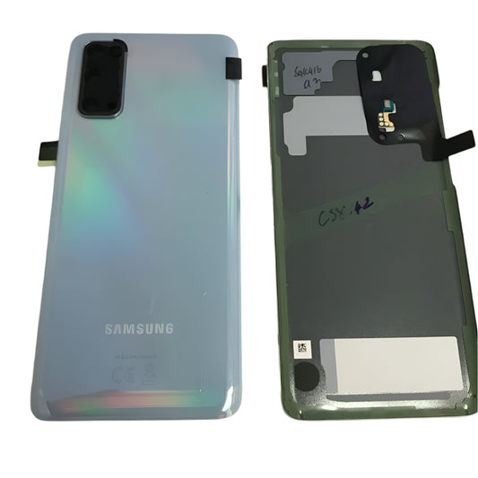 BACK BATTERY REAR COVER PANEL CAMERA LENS SAMSUNG GALAXY S20 / S20 5G G980 G981 CLOUD BLUE  - NEW