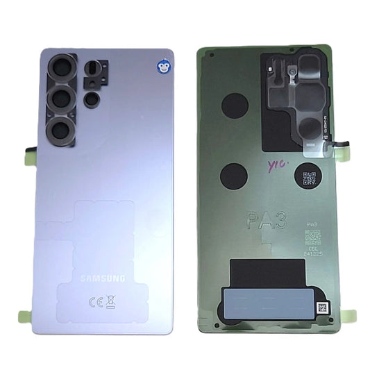Back cover glass camera lens Samsung Galaxy S25 Ultra Titanium Silver Blue - NEW