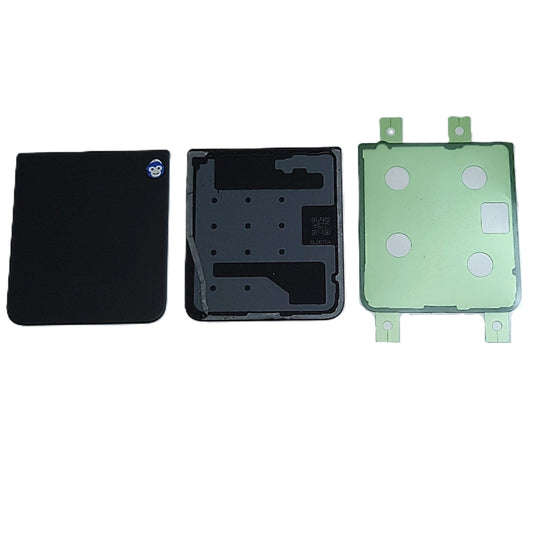 BACK BATTERY LOWER REAR COVER FOR SAMSUNG GALAXY Z FLIP4 5G F721 GRAPHITE - GRADE AB