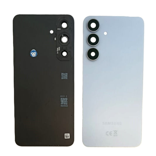 Back Battery Cover Samsung Galaxy S25 FE S731 Icy Blue Camera Lens - GRADE AB