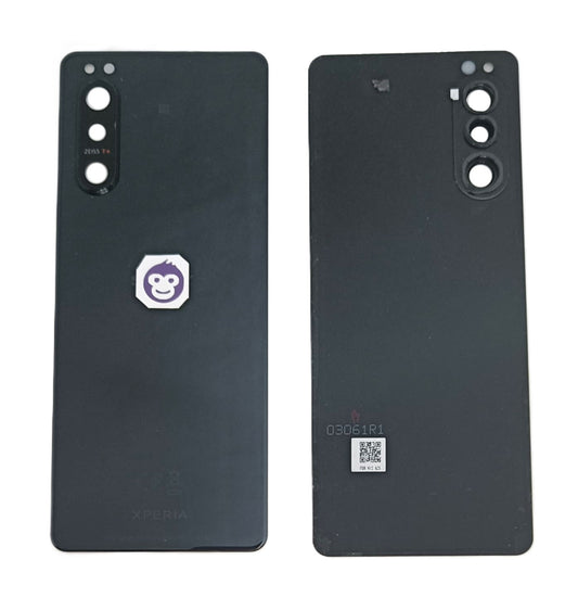 BACK BATTERY COVER SONY XPERIA 5II XQ-AS52 BLACK - GRADE AB